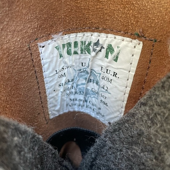 Ladies Duck Boots Winter Lace Up Size 9 Yukon Glacier - Picture 9 of 11